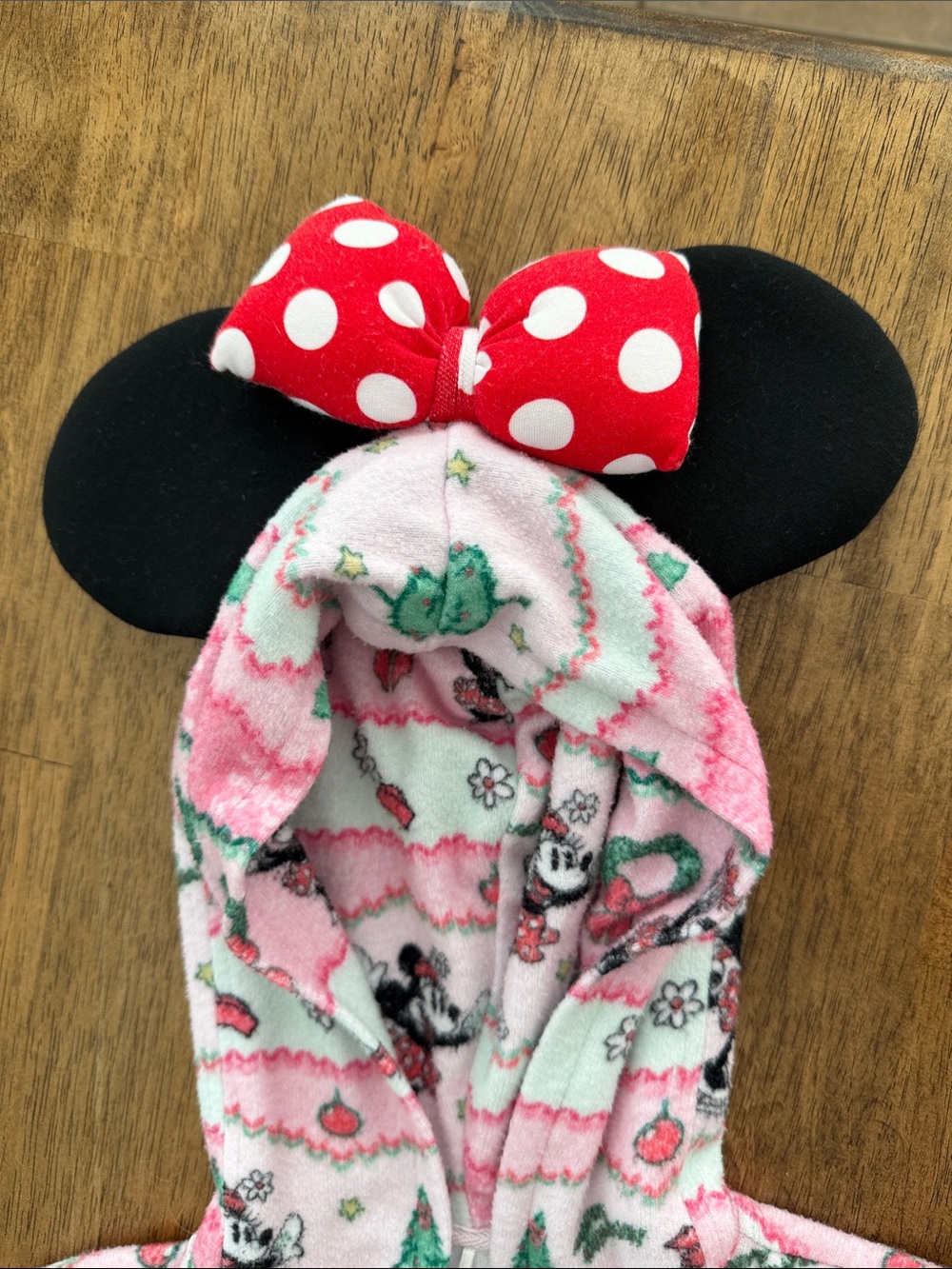 POSH PEANUT DISNEY MINNIE FAIR ISLE PACCI™ HOODED JUMPSUIT - Picture 6 of 10